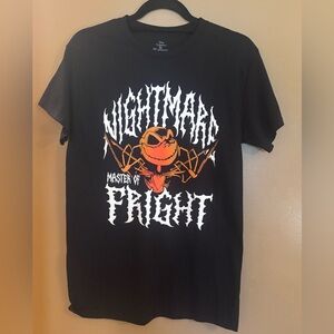 Disney Black Nightmare Master of Fright T-Shirt Small